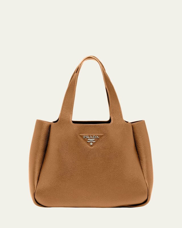 Calfskin Large Shopper Tote Bag